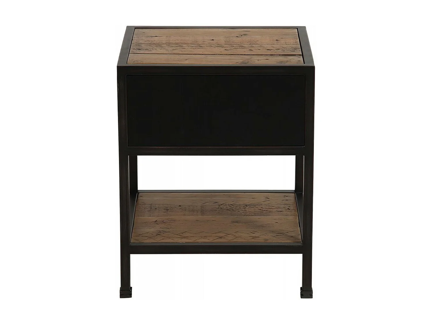 Table de chevet 1 tiroir Bois Marron - Manufacture Interior's