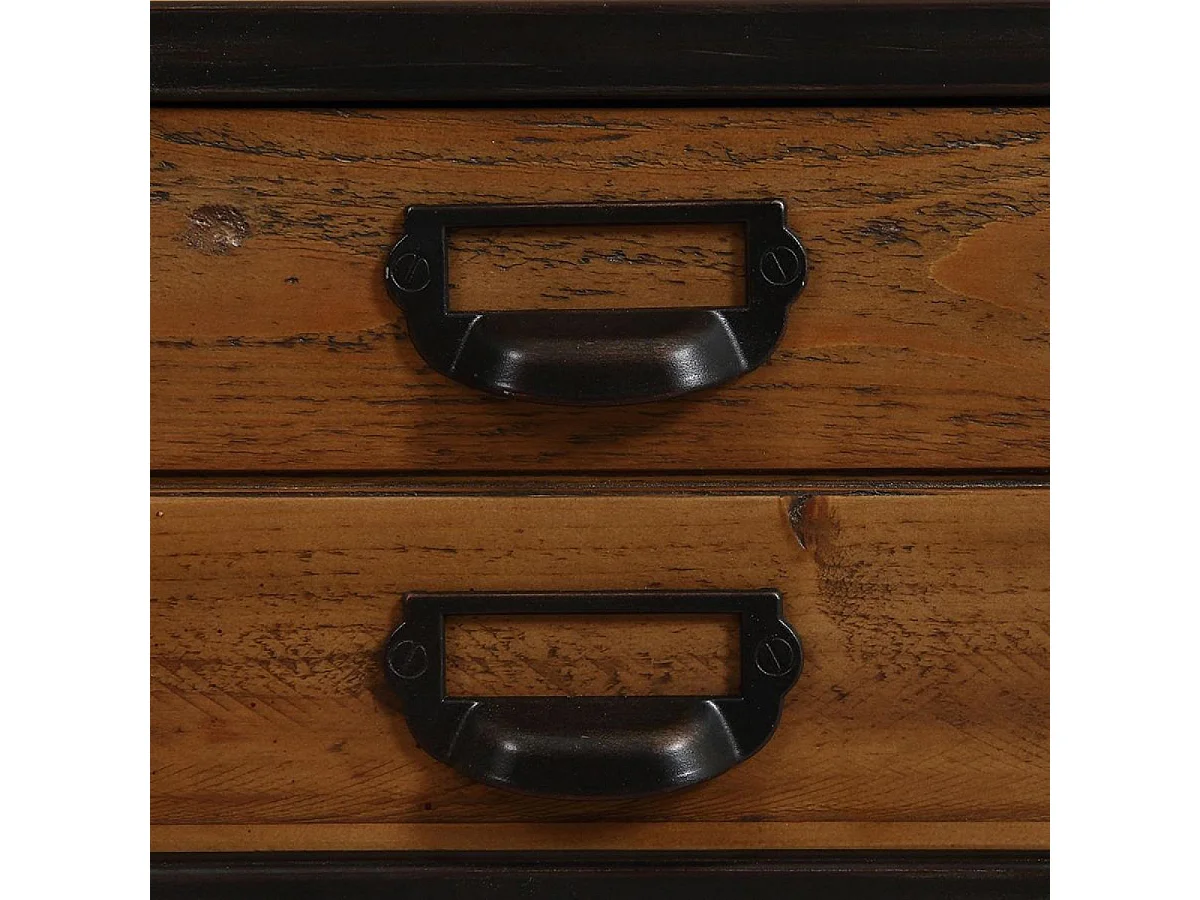 Table de chevet 1 tiroir Bois Marron - Manufacture Interior's