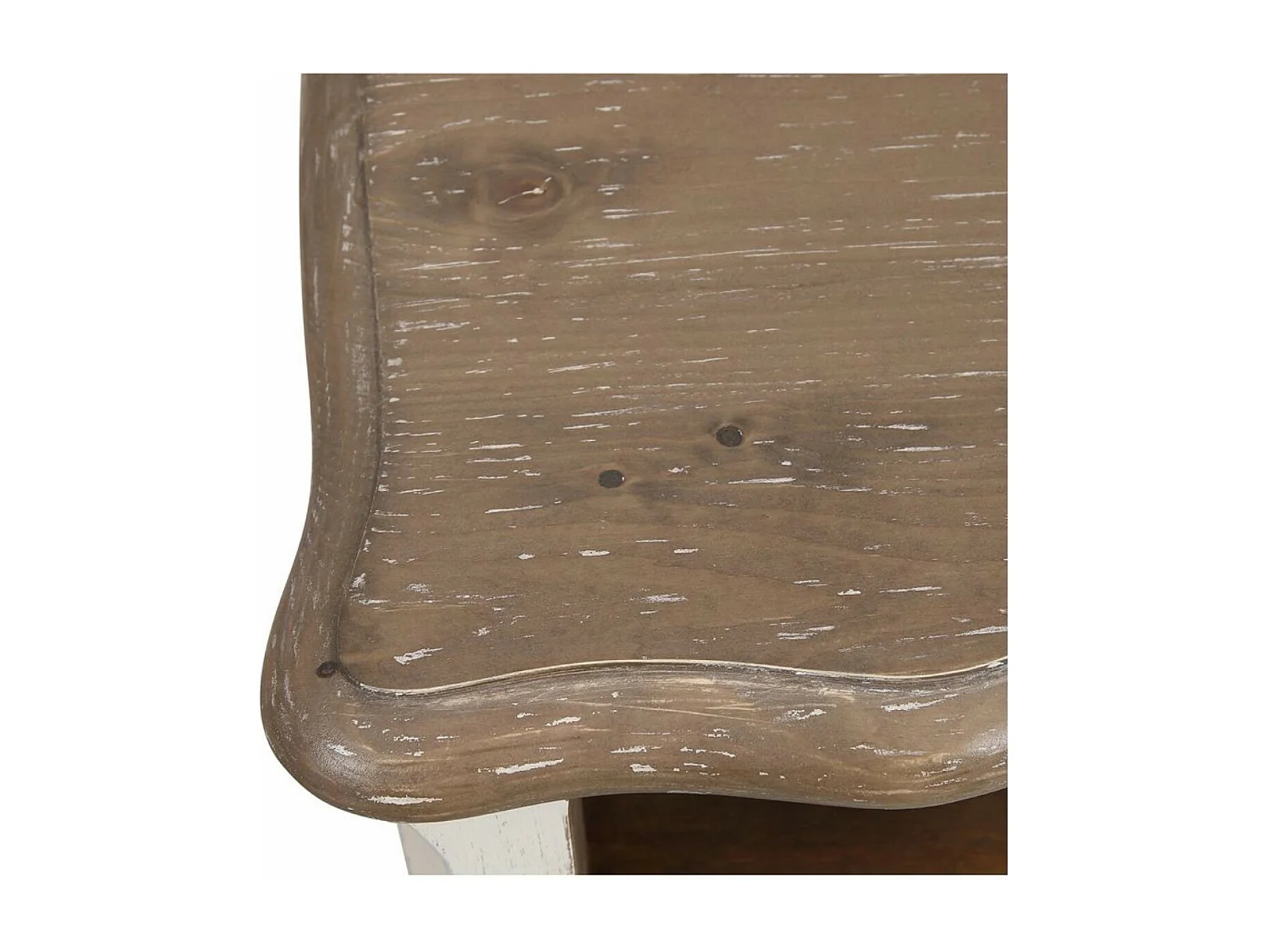 Table de chevet ouvert 1 tiroir Bois Blanc - Château Interior's