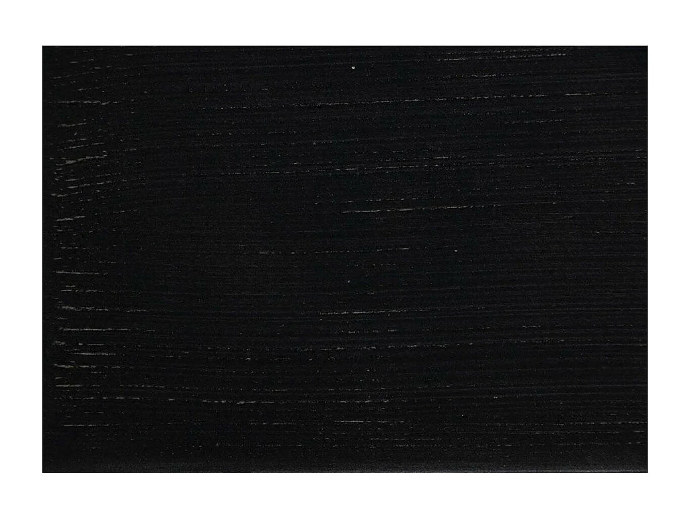 Table de chevet 1 tiroir 1 porte ouverture à droite Bois Noir - Esquisse Interior's