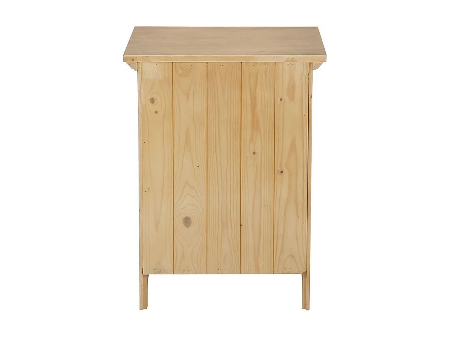 Table de chevet ouverture porte à droite Bois Marron - First Interior's