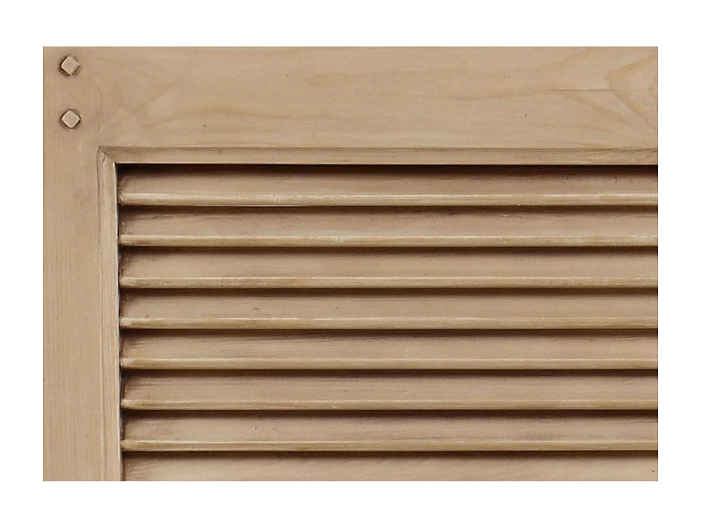 Table de chevet 3 tiroirs Bois Marron - Vénitiennes Interior's