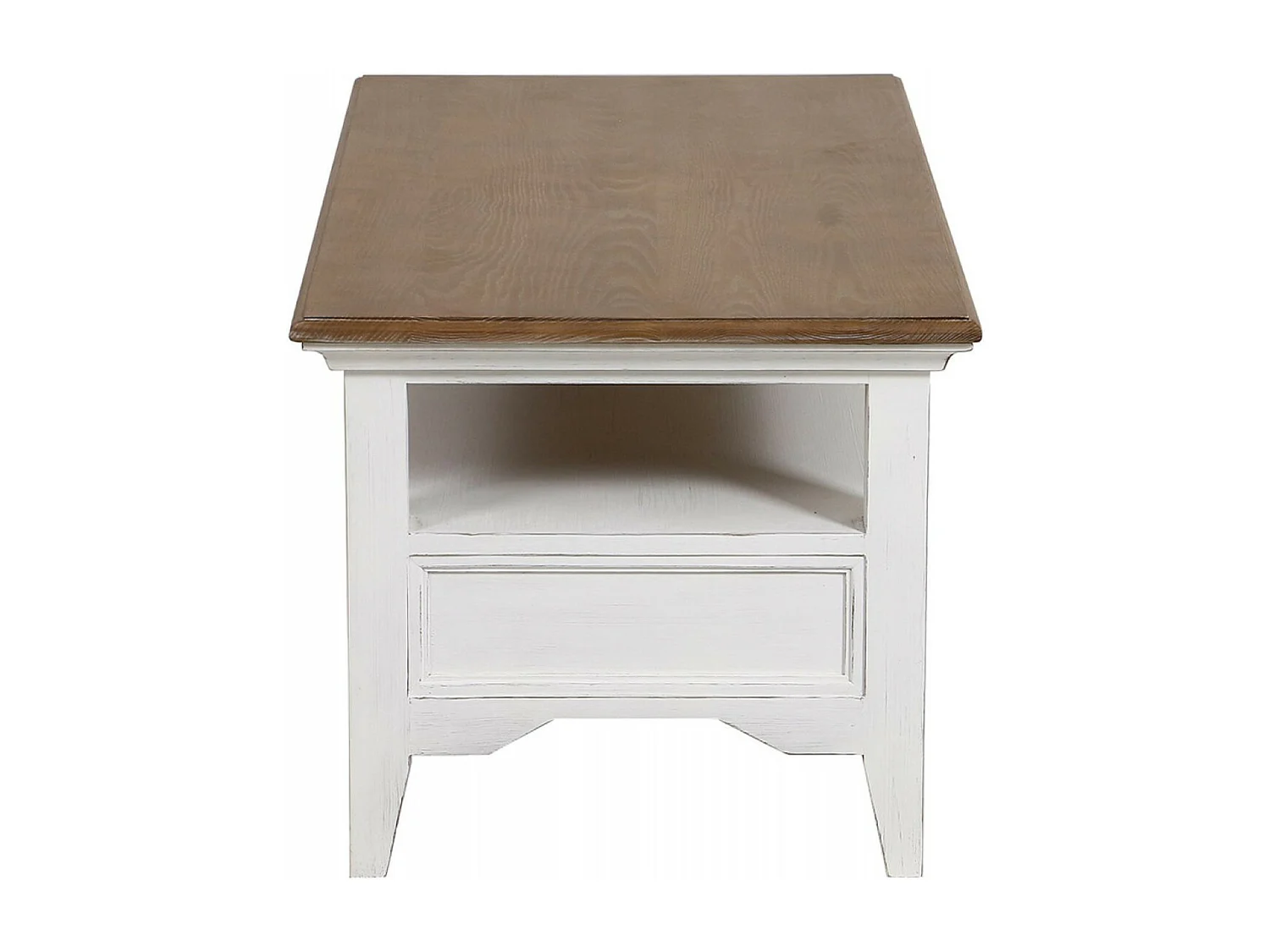Table basse rectangulaire Bois Blanc - Esquisse Interior's