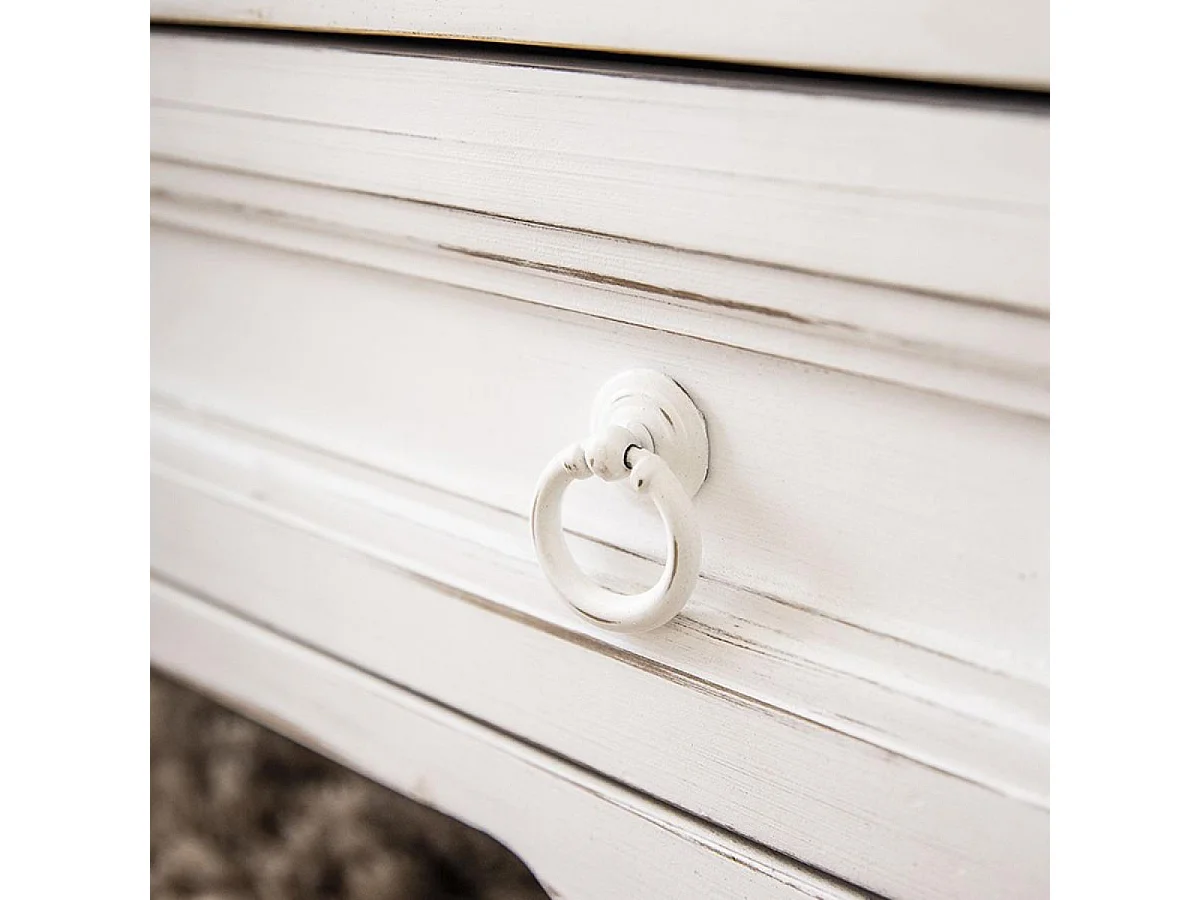 Table basse rectangulaire Bois Blanc - Esquisse Interior's