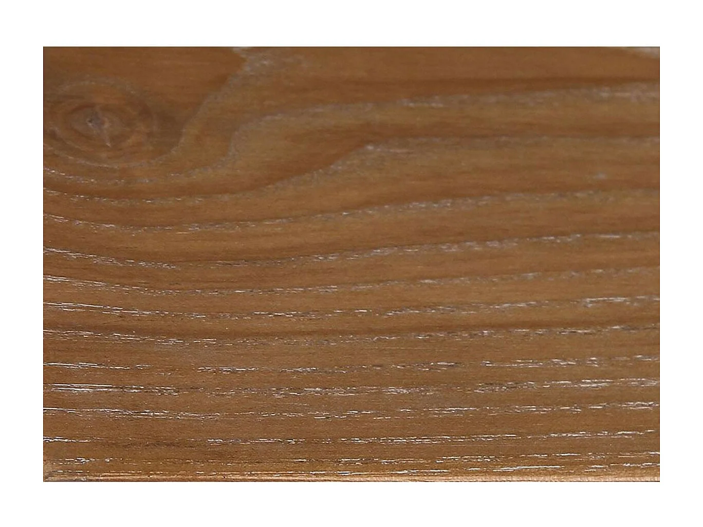 Table basse rectangulaire 2 tiroirs Bois Blanc - Esquisse Interior's