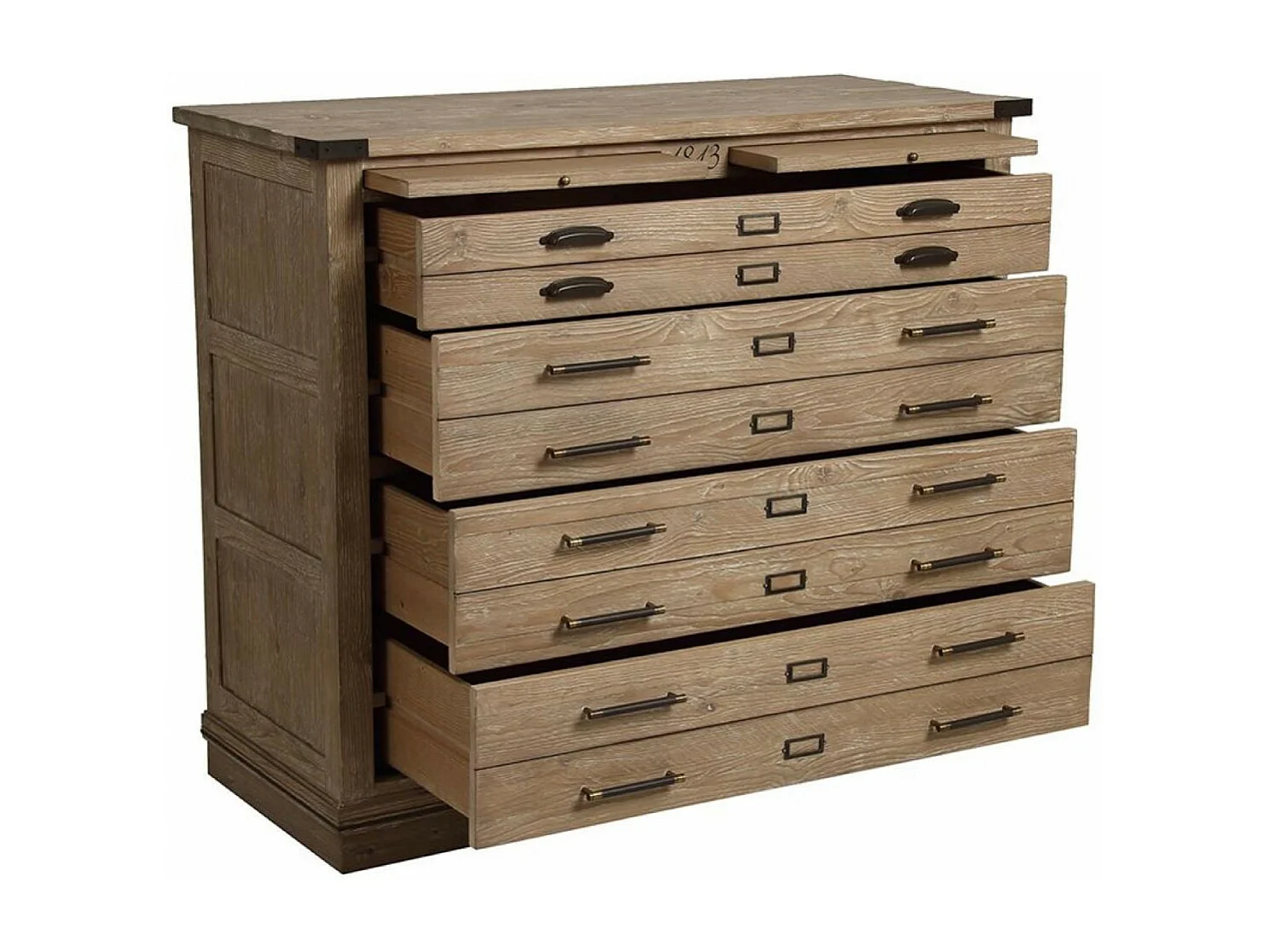 Commode 4 tiroirs Bois Beige - Livingstone Interior's