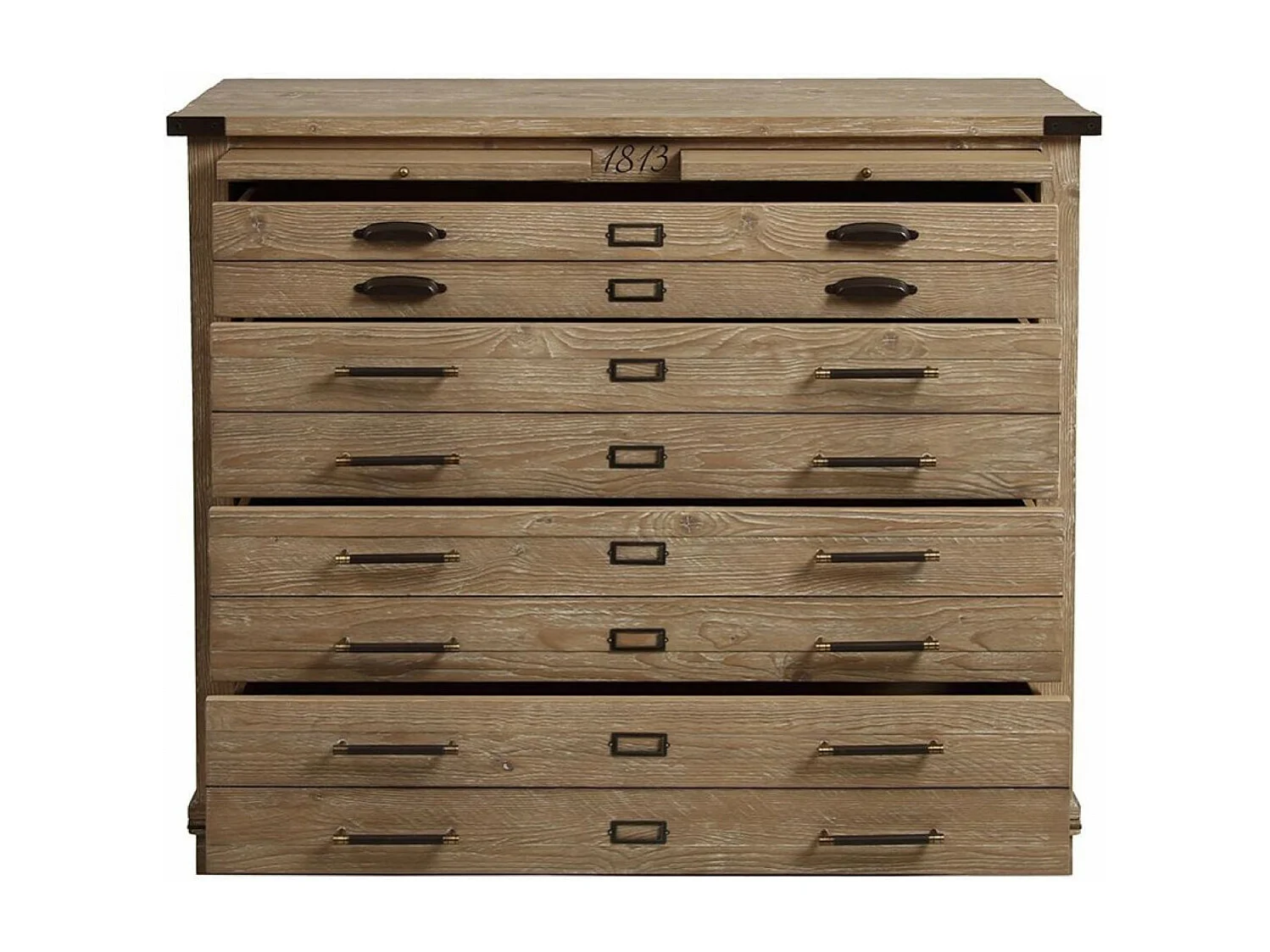 Commode 4 tiroirs Bois Beige - Livingstone Interior's