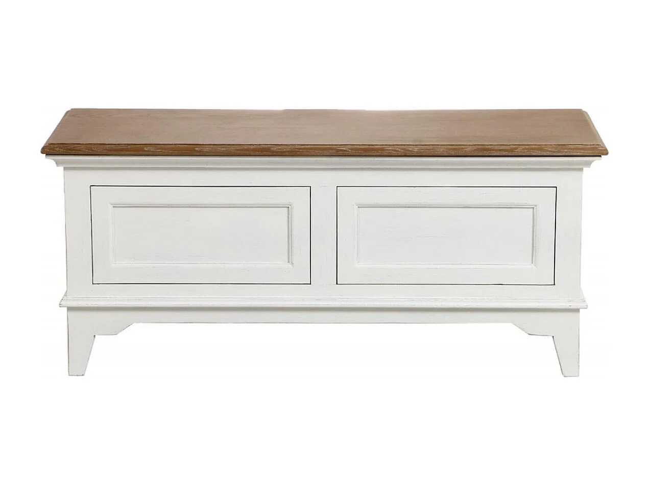 Meuble d'entrée module bas Bois Blanc - Esquisse Interior's