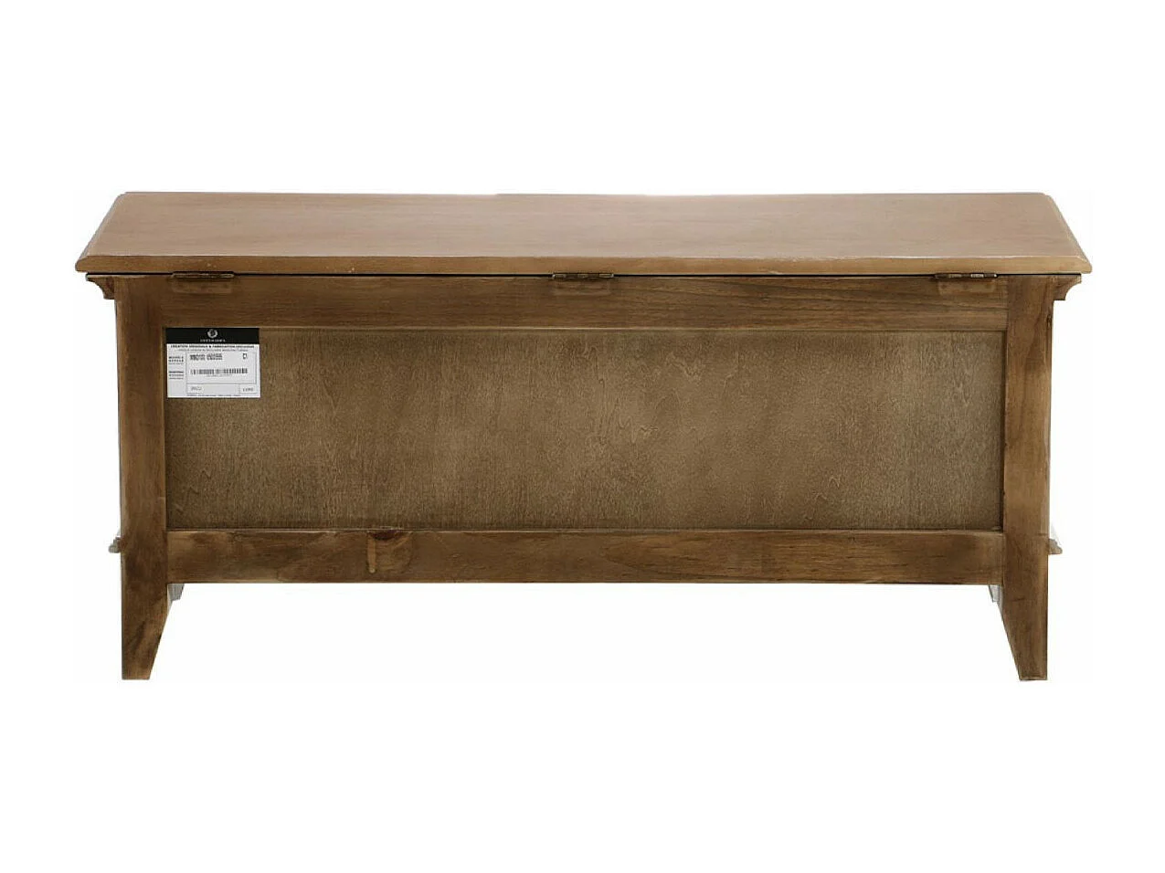 Meuble d'entrée module bas Bois Blanc - Esquisse Interior's