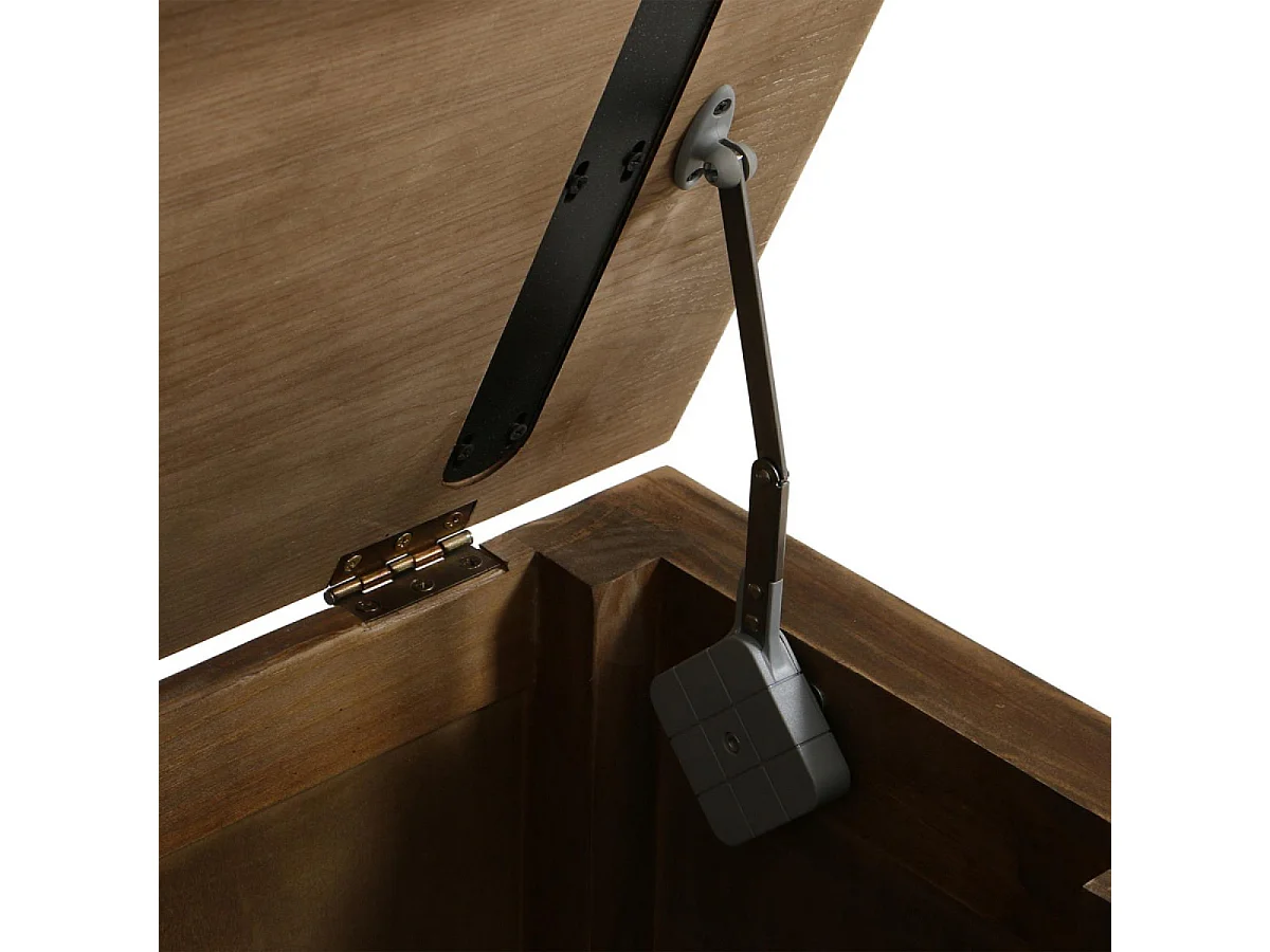 Meuble d'entrée module bas Bois Blanc - Esquisse Interior's