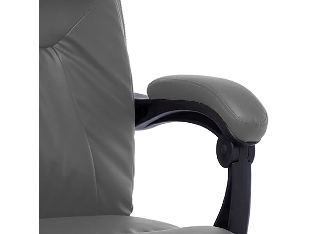 Prolenta Premium -  Chaise de bureau de massage Anthracite Similicuir