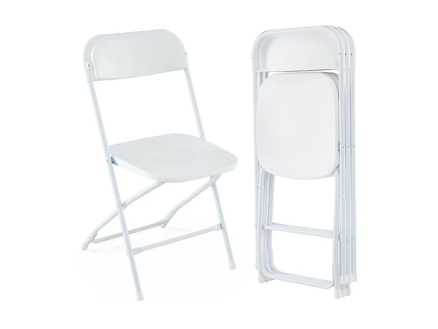 Lot de 4 Chaises pliantes, 4 Chaises de Jardin , pour l'extérieur et l'intérieur