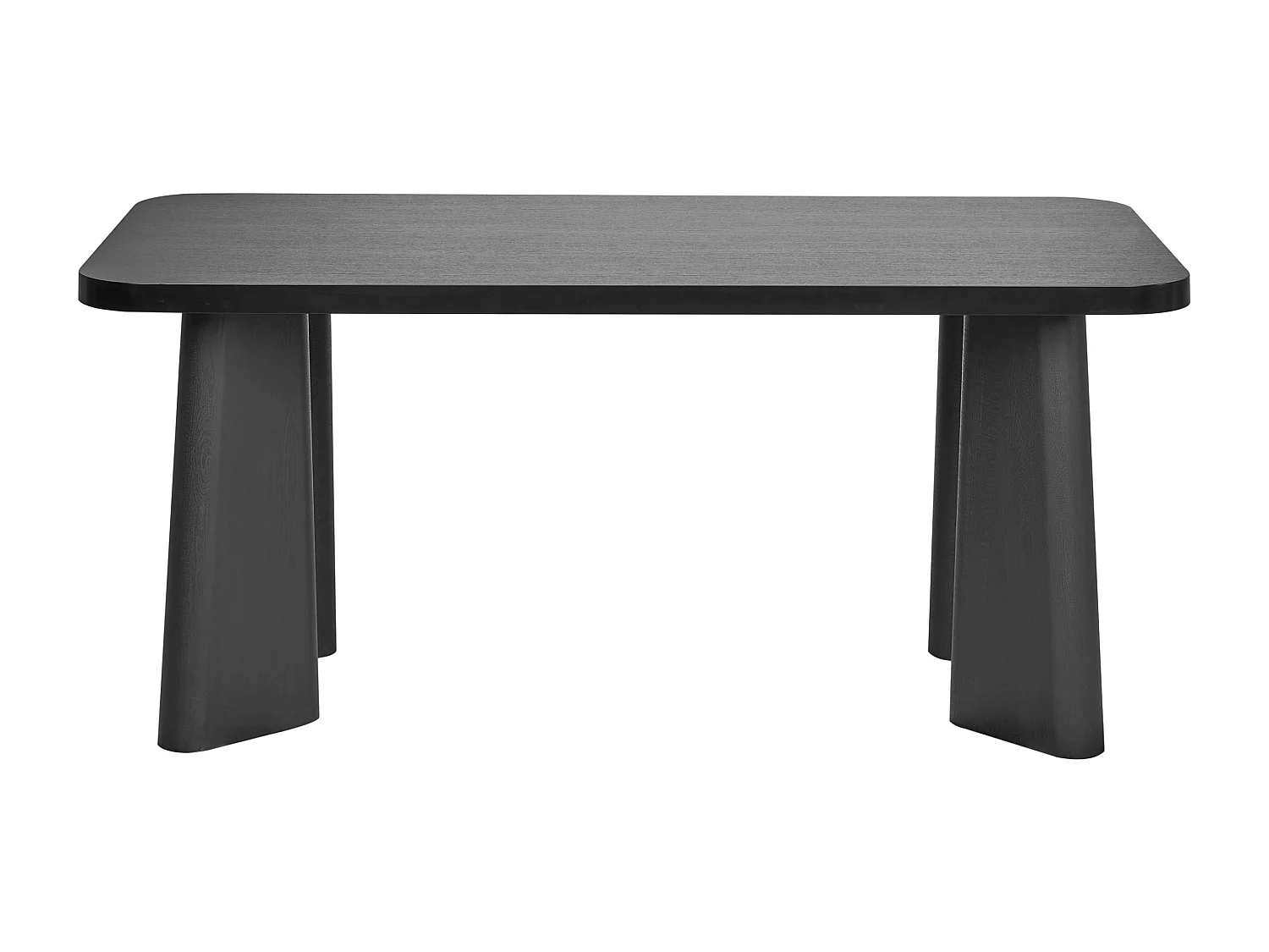 Stół do jadalni ATLIN Czarny 180 cm 90 cm