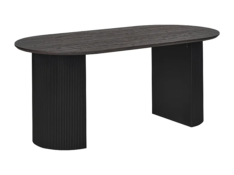 Eettafel SAVORY Zwart 180 cm 90 cm