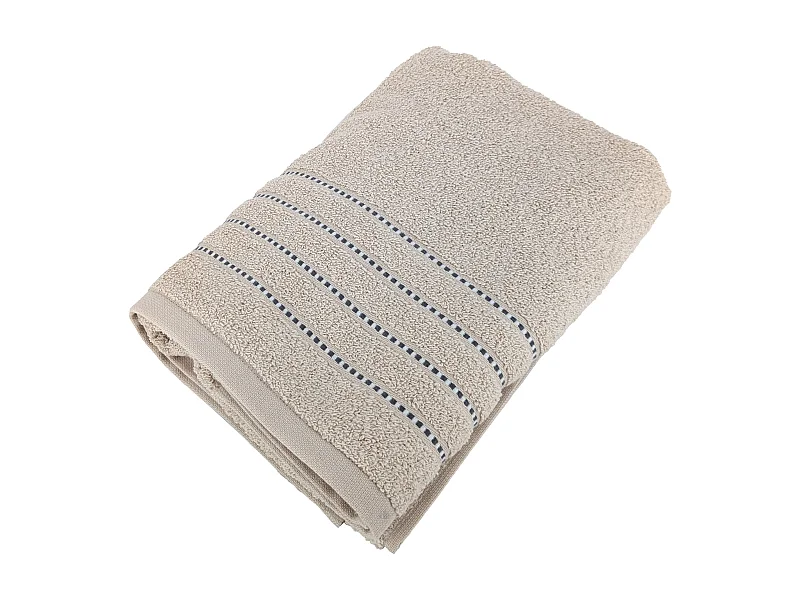 Serviette de toilette 50x100 cm coton 500 g/m² CHARM Ivoire