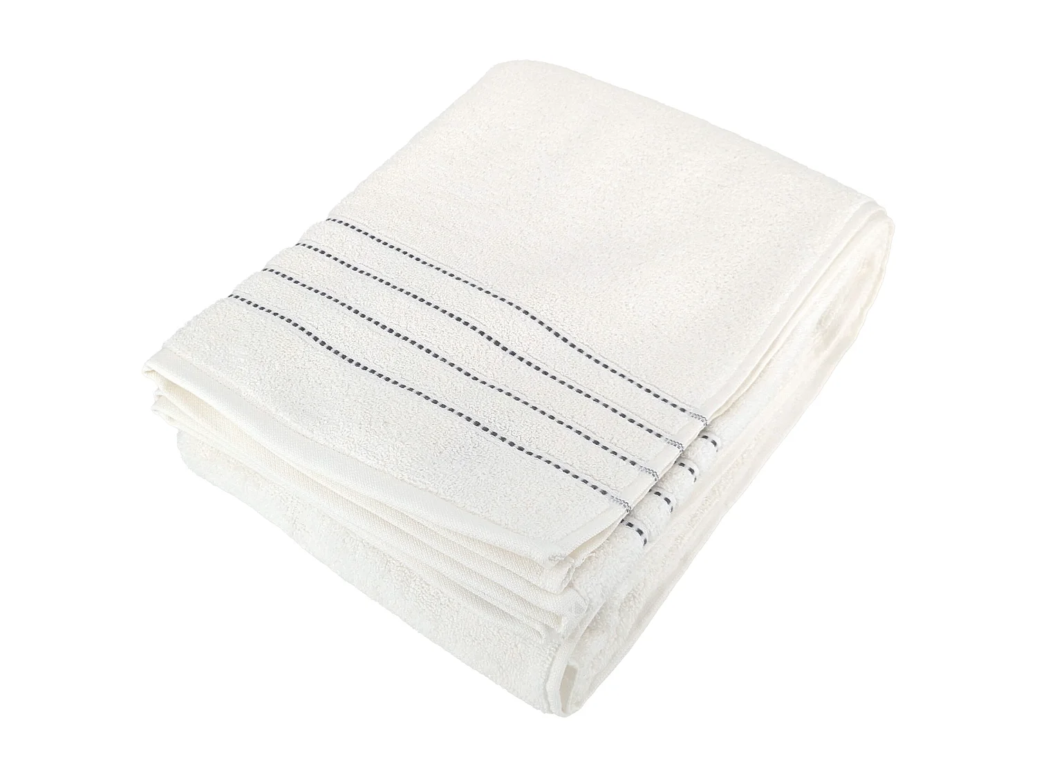 Drap de bain 100x150 cm coton 500 g/m² CHARM Blanc