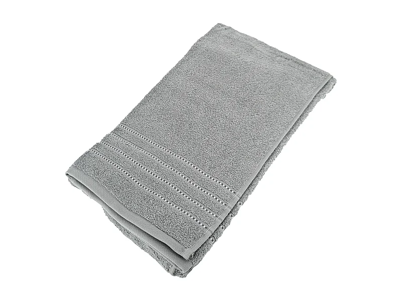 Drap de douche 70x140 cm coton 500 g/m² CHARM gris Argent