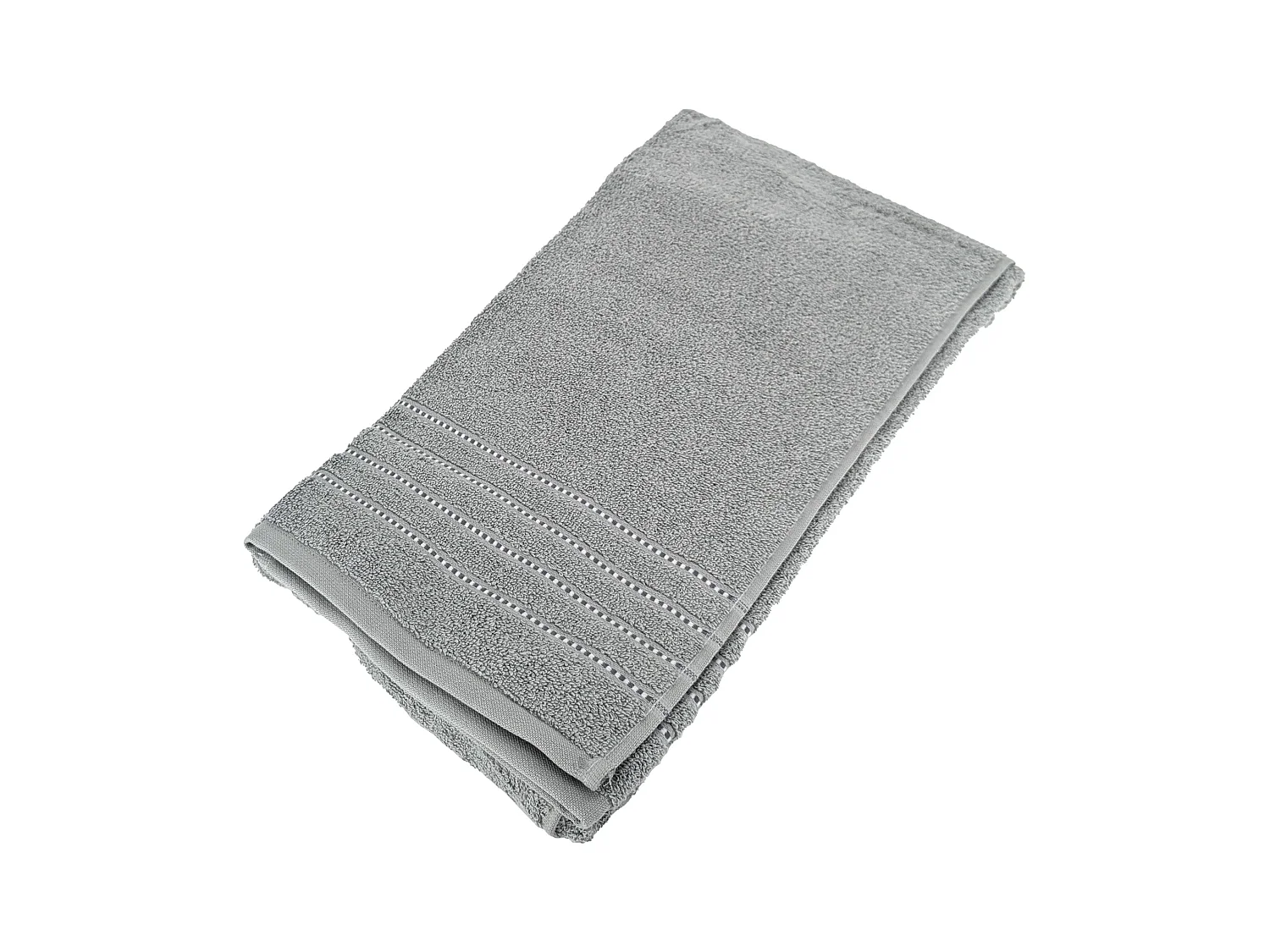 Drap de douche 70x140 cm coton 500 g/m² CHARM gris Argent