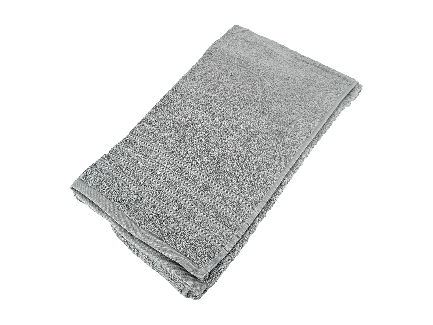 Drap de douche 70x140 cm coton 500 g/m² CHARM gris Argent