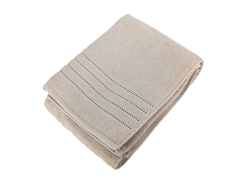 Drap de bain 100x150 cm coton 500 g/m² CHARM Ivoire