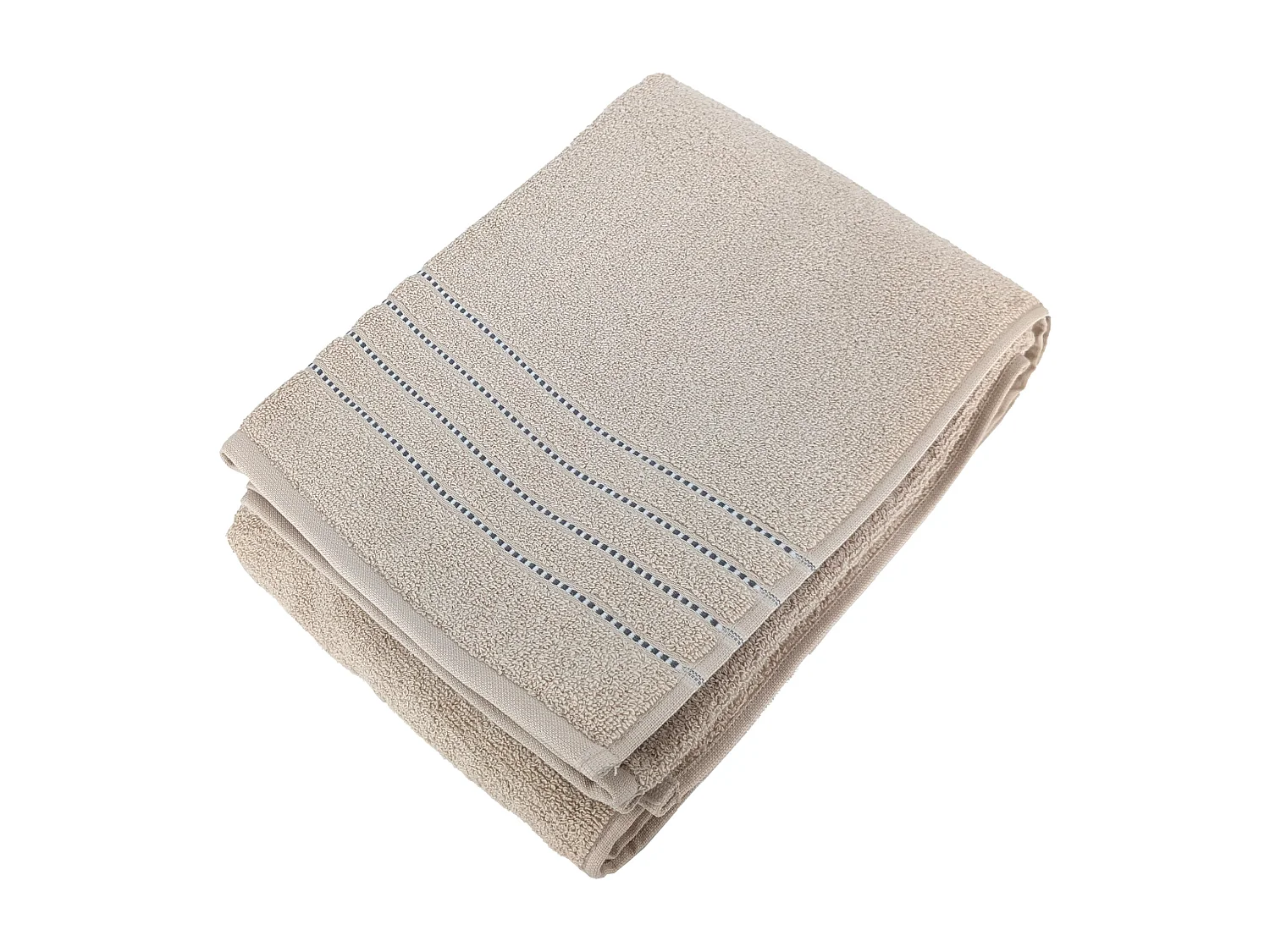 Drap de bain 100x150 cm coton 500 g/m² CHARM Ivoire