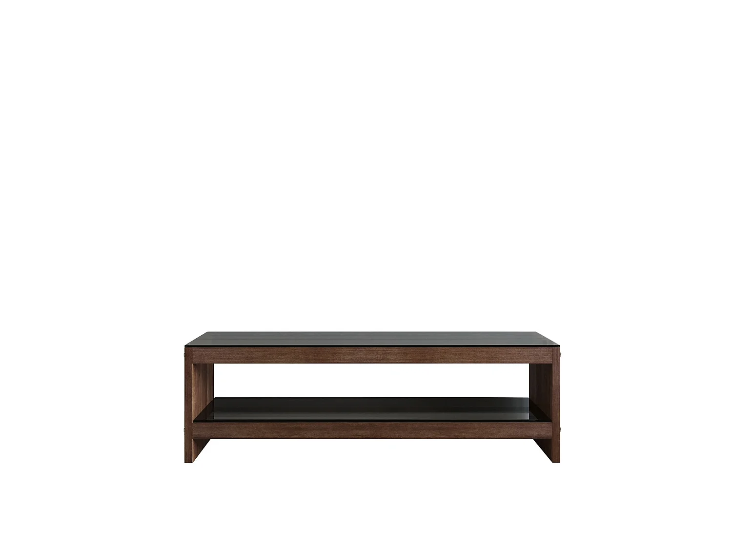 TV-Möbel aus Massivholz und gehärtetem Glas tv301