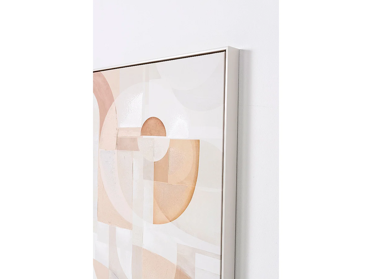 Ensemble 2 tableaux peinture à l'huile sur toile, peinte avec cadre  - Longueur 160  x Profondeur 5 x Hauteur 80 cm