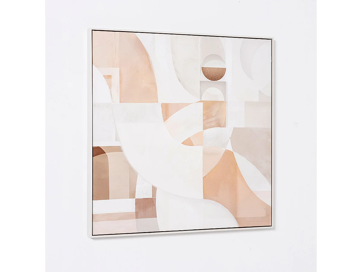 Ensemble 2 tableaux peinture à l'huile sur toile, peinte avec cadre  - Longueur 160  x Profondeur 5 x Hauteur 80 cm