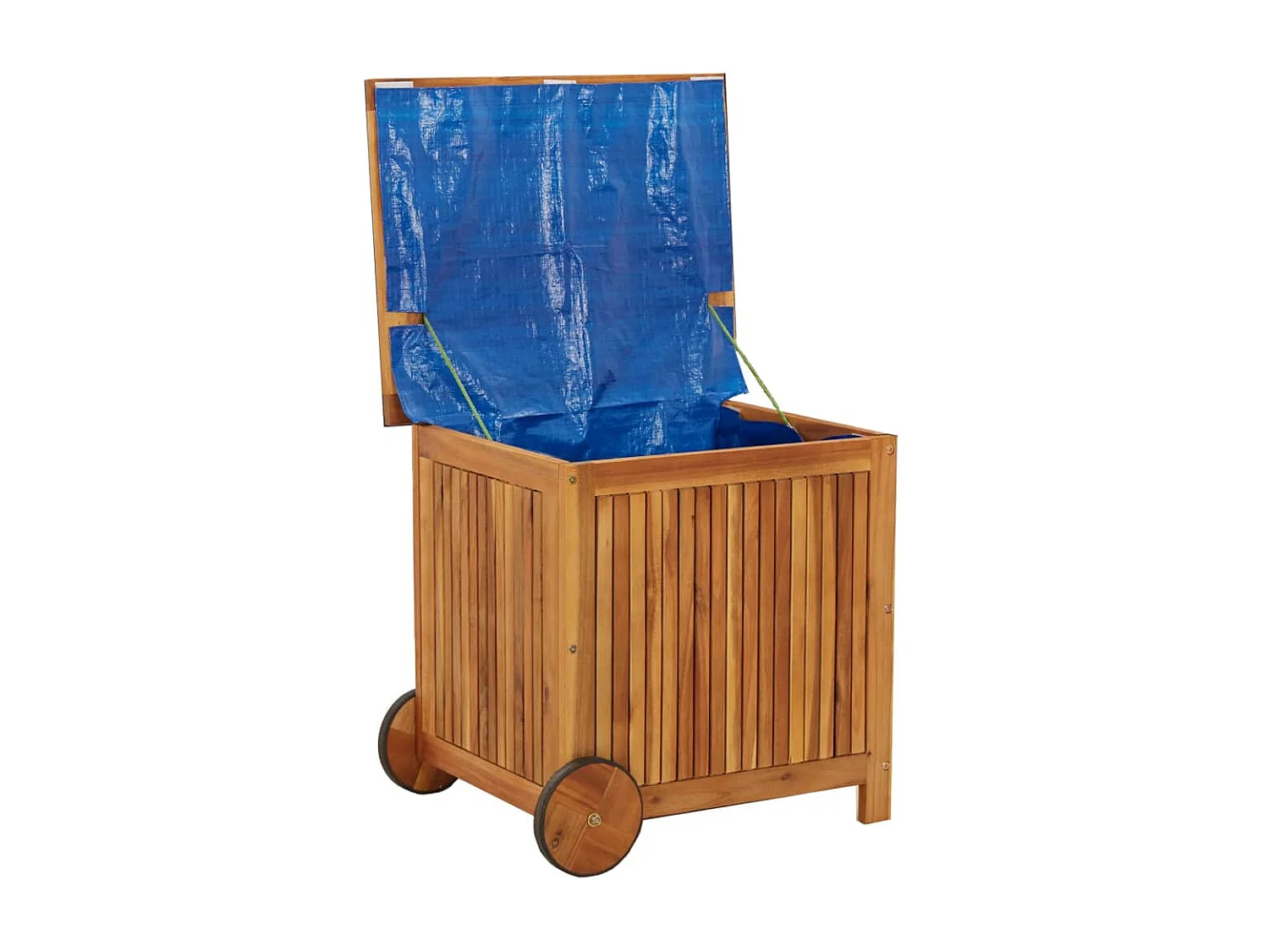 Coffre boîte meuble de bois marron 60 x 50 x 58 cm 02_0013066