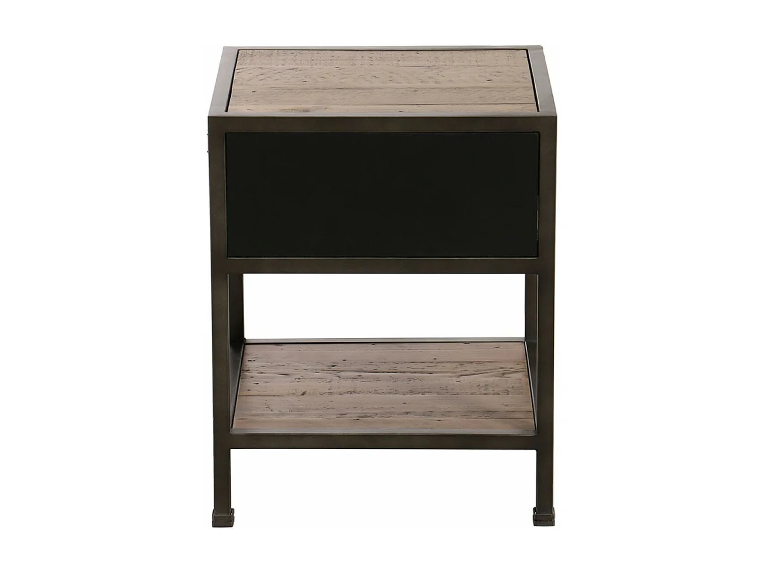 Table de chevet 1 tiroir Bois Marron - Manufacture Interior's