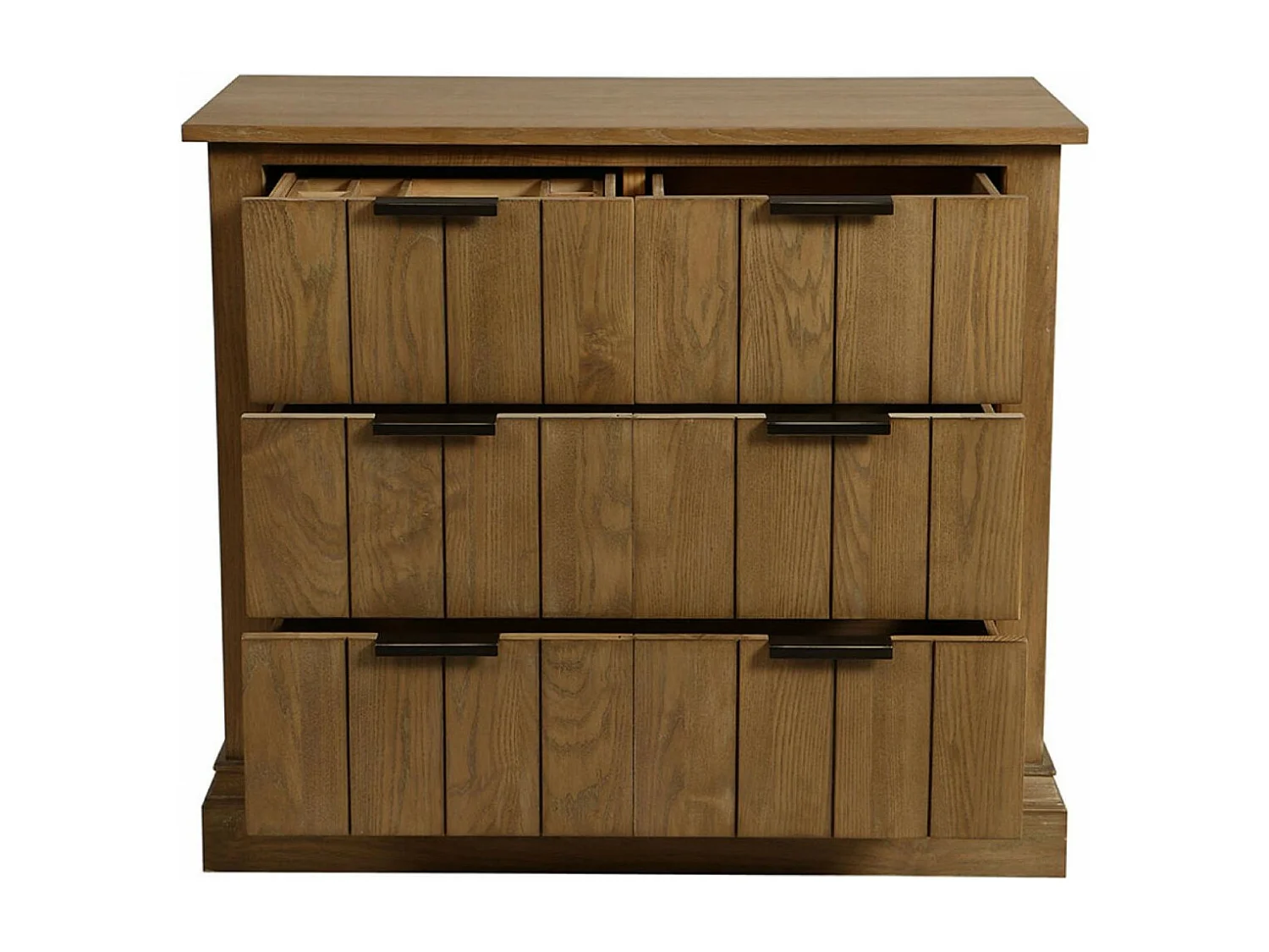 Commode 3 tiroirs Bois Beige - Demeure Interior's