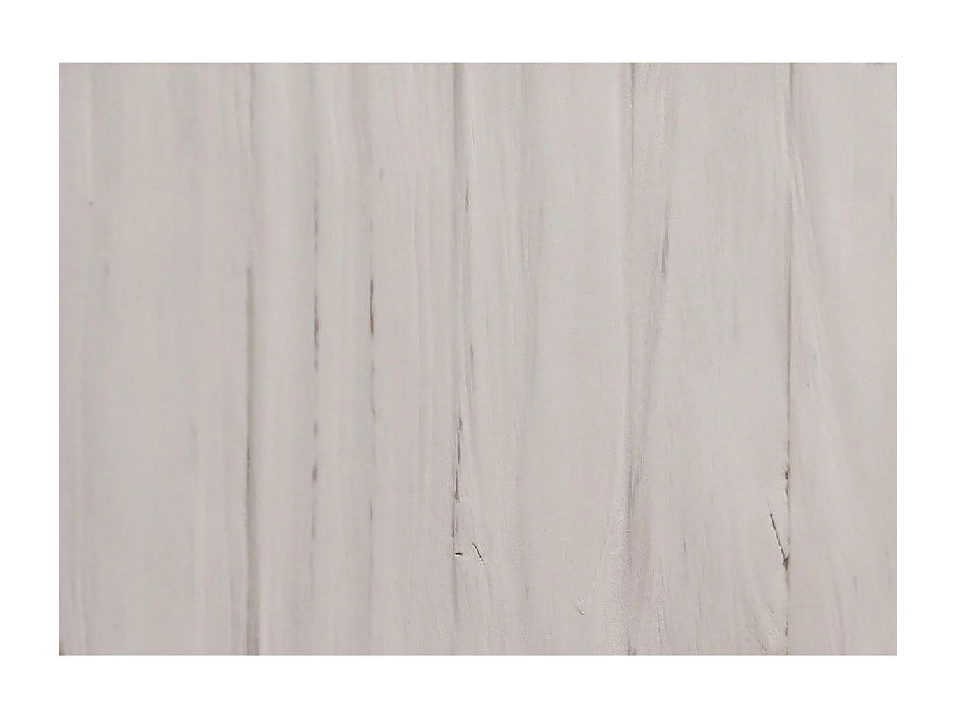 Table basse carrée Bois Blanc - Embruns Interior's