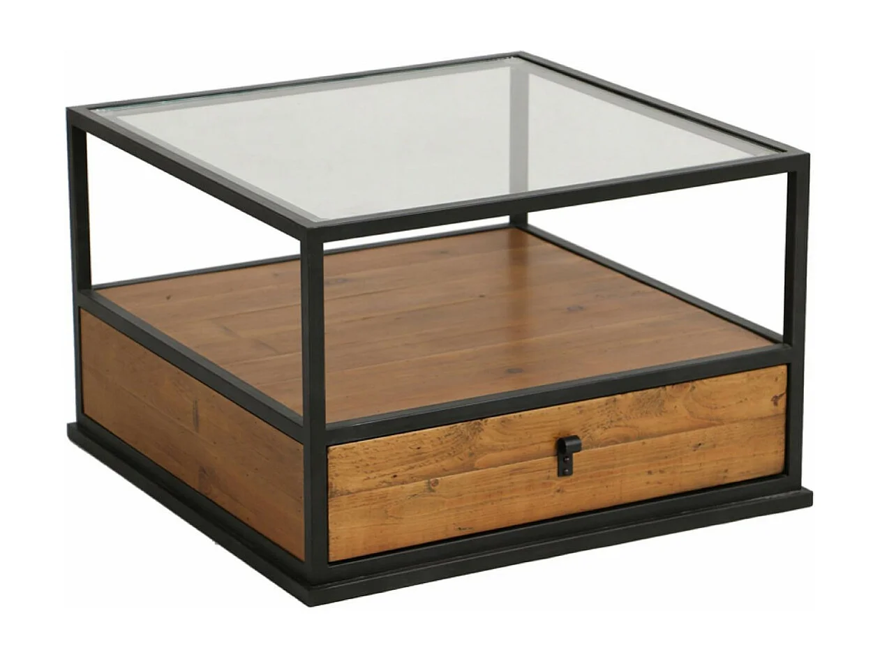 Table basse Bois Marron - Manufacture Interior's