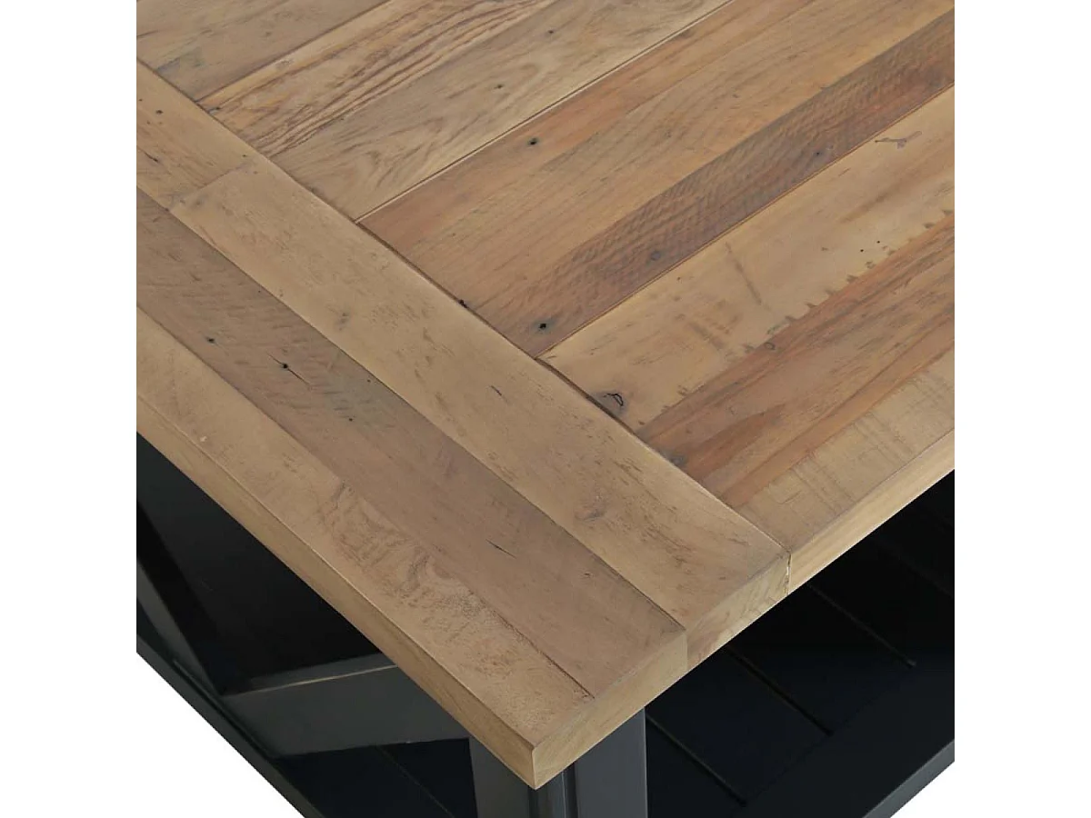 Table basse rectangulaire Bois Bleu - Rivages Interior's