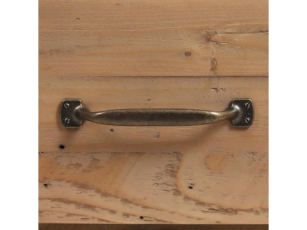 Table basse rectangulaire Bois Bleu - Rivages Interior's