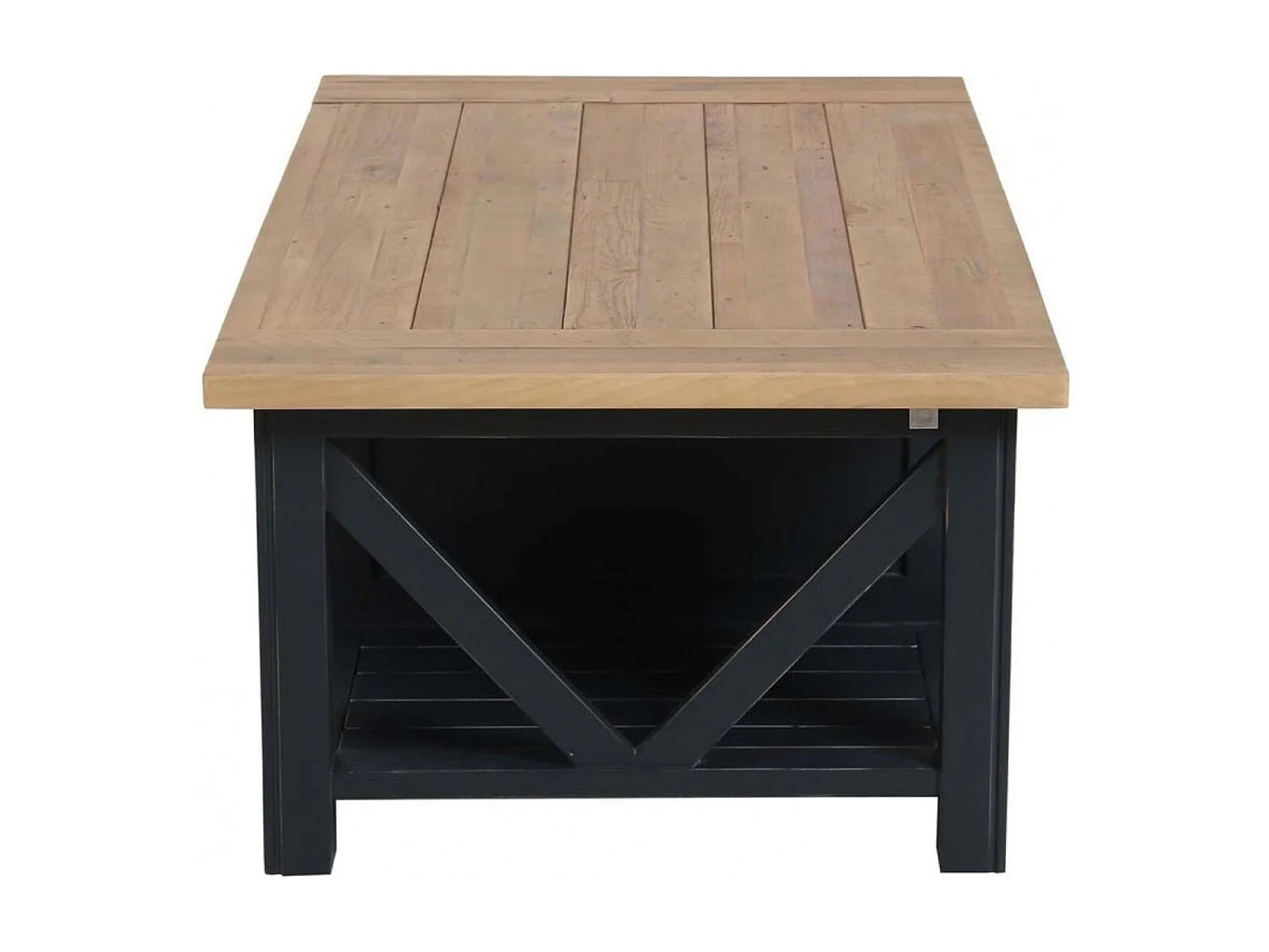 Table basse rectangulaire MDF Noir - Rivages Interior's