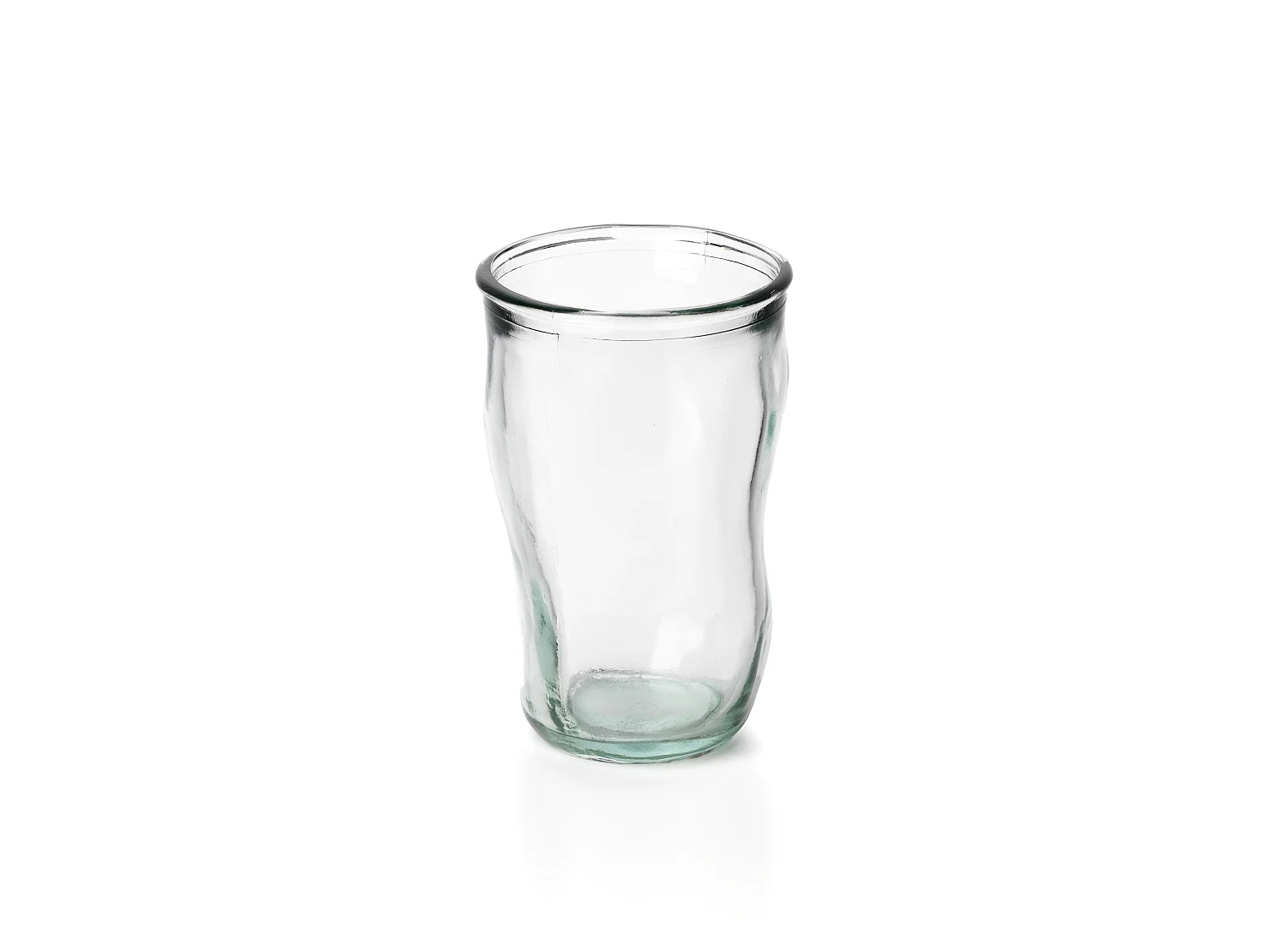 Le Verre Yin - Bleu - Verre Recyclé