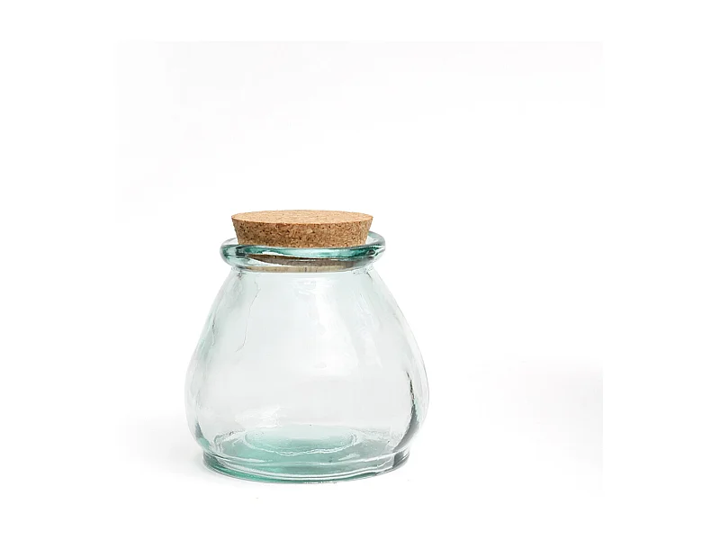 Der Belly Glastopf - Blau - S