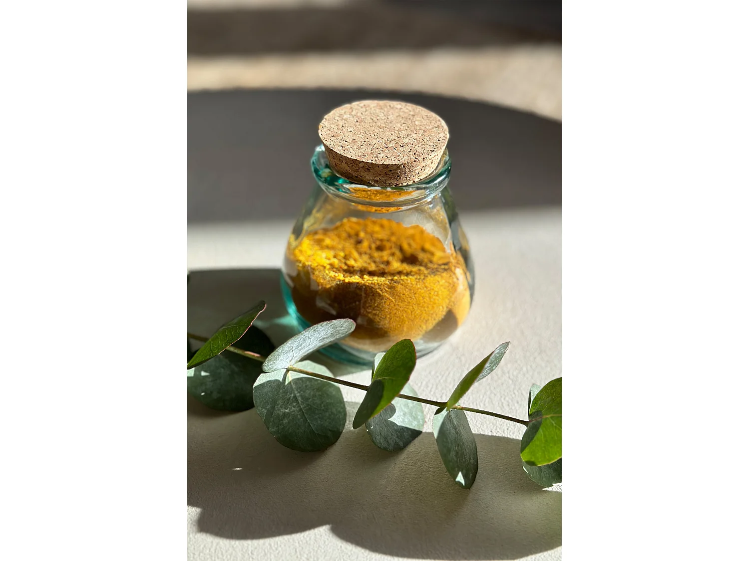 Der Belly Glastopf - Blau - L