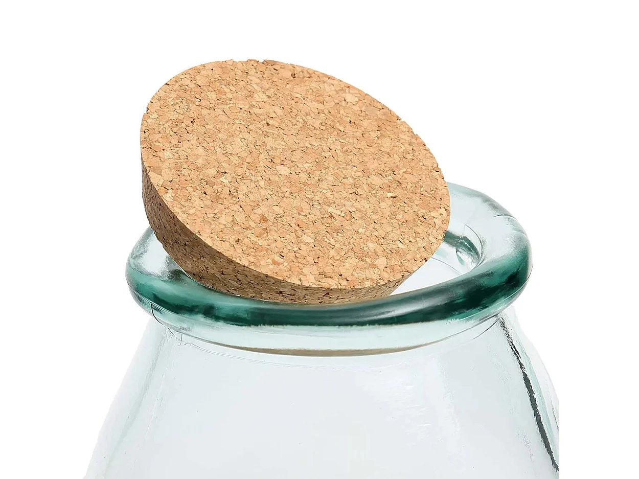 Der Belly Glastopf - Blau - L