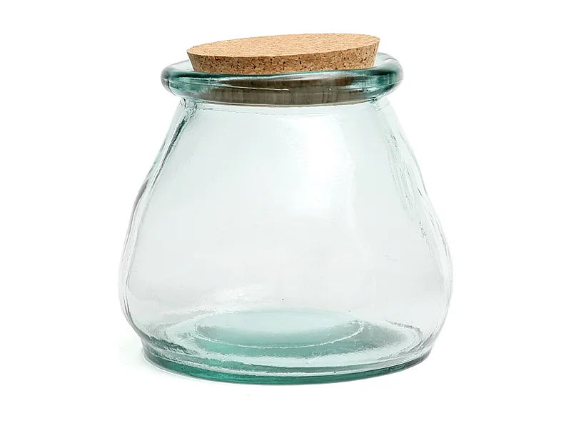 Der Belly Glastopf - Blau - L