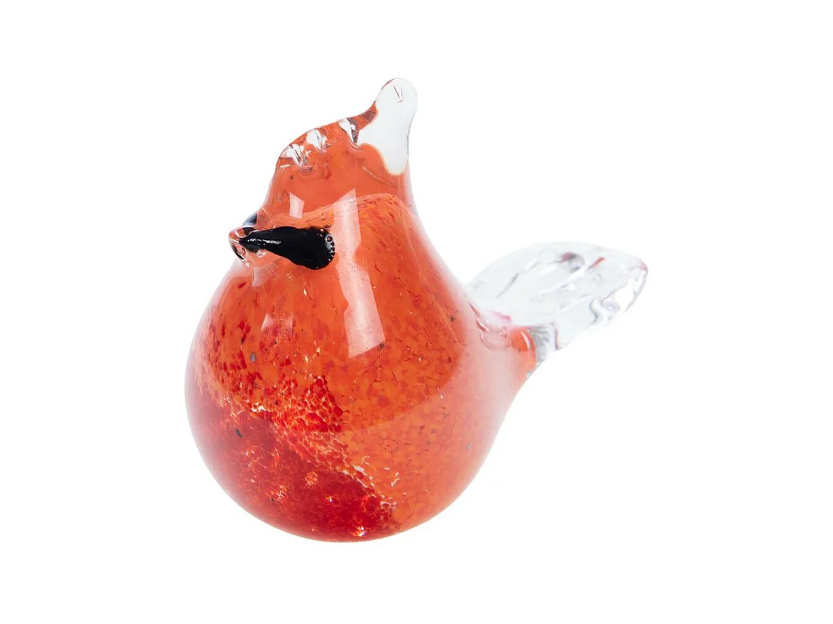 Oiseau crète rouge sulfure