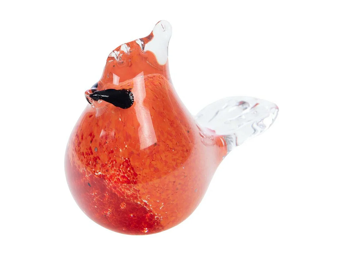 Oiseau crète rouge sulfure