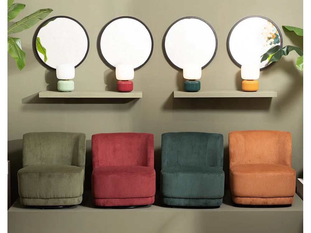 Fauteuil Berny Moutarde