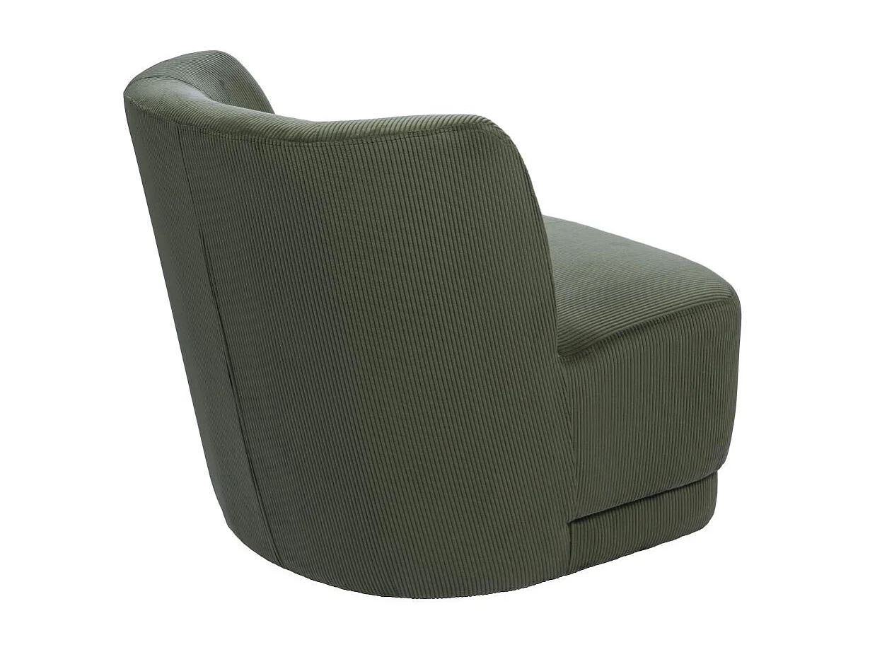Fauteuil Berny vert foncé