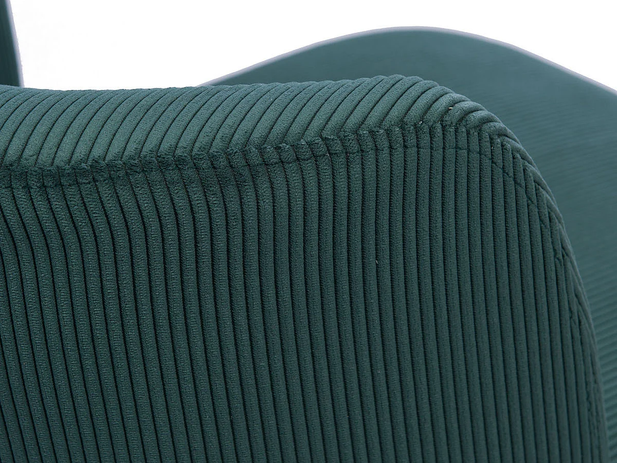 Fauteuil Berny vert foncé