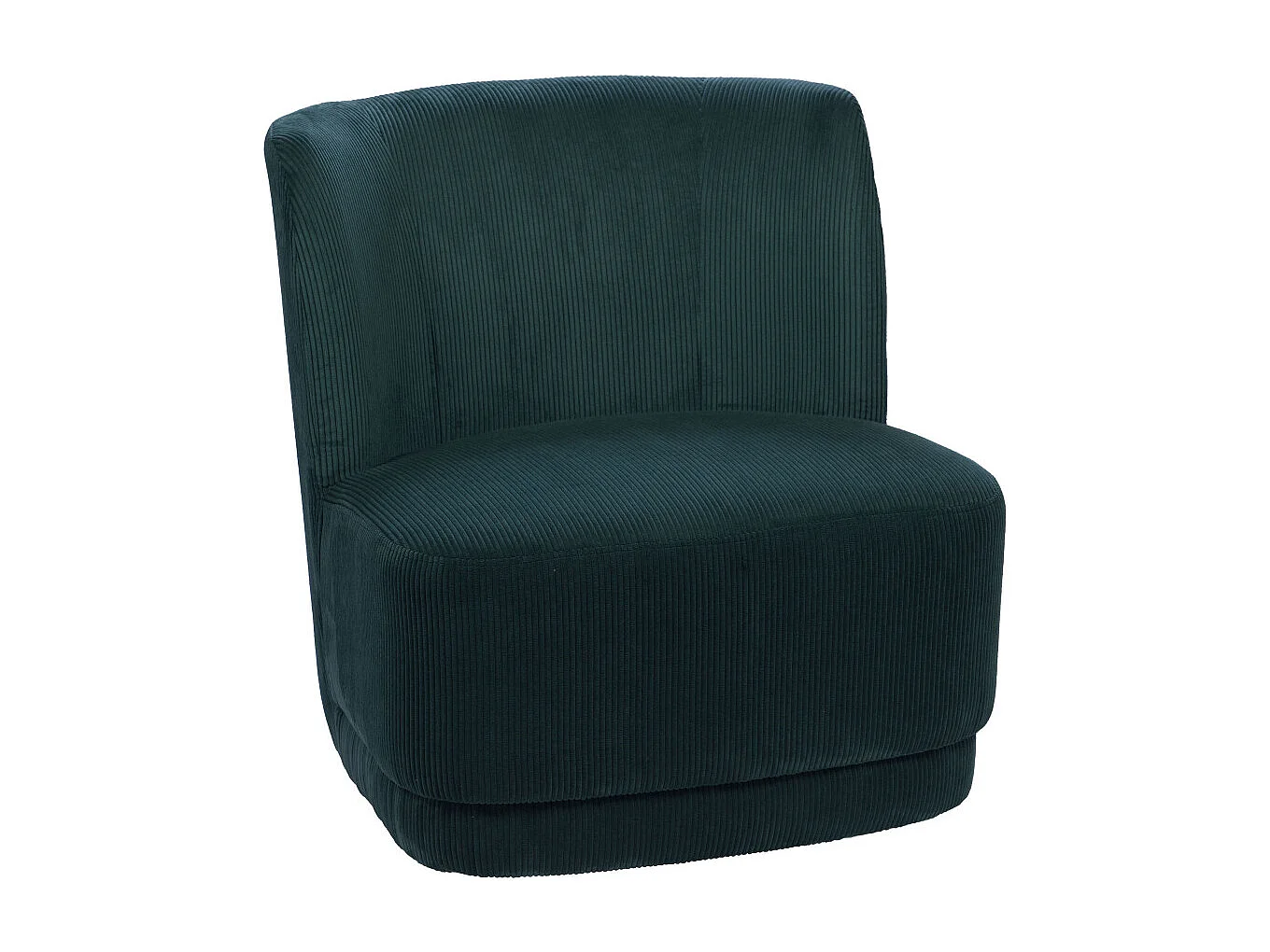 Fauteuil Berny vert foncé