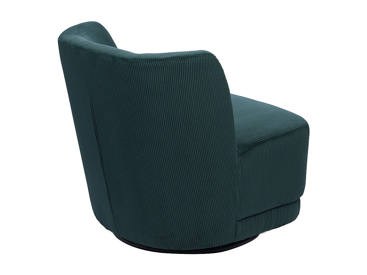 Fauteuil Berny vert foncé