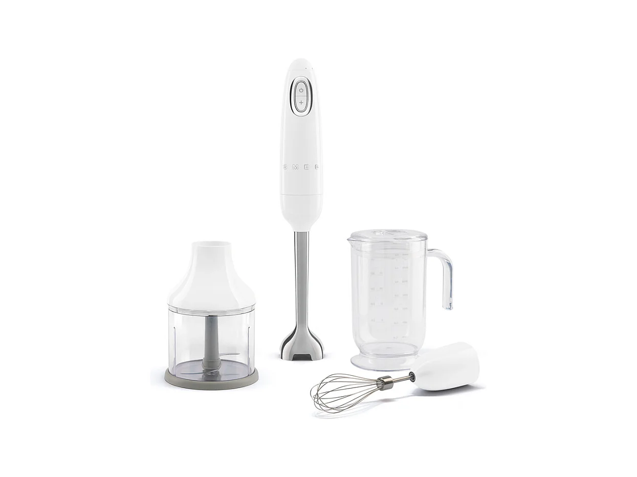 Mixeur avec accessoires blanc