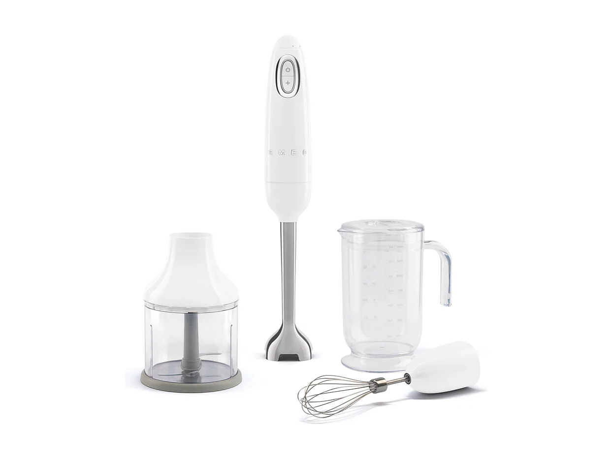 Mixeur avec accessoires blanc